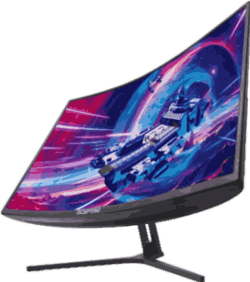 scepter curved 24.5 inch gaming Monitor