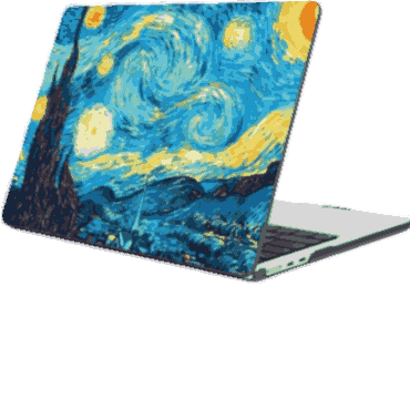 macbook air cover mactron printed-plastic-cover